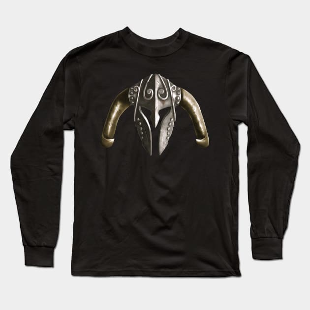 Nordic dragon helmet_v3 Long Sleeve T-Shirt by T-art